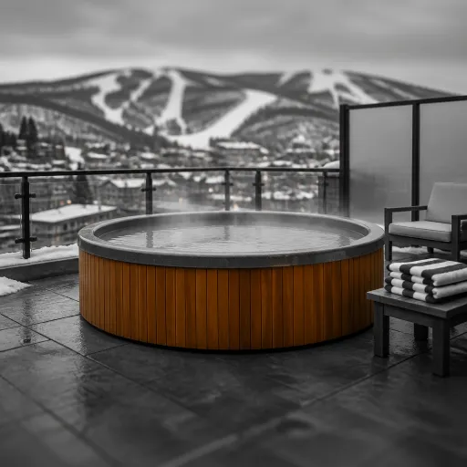 Where to book a Park City hotel with a private hot tub for a discreet luxury escape