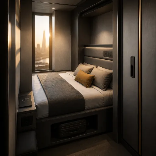Why a London pod hotel is redefining smart luxury stays